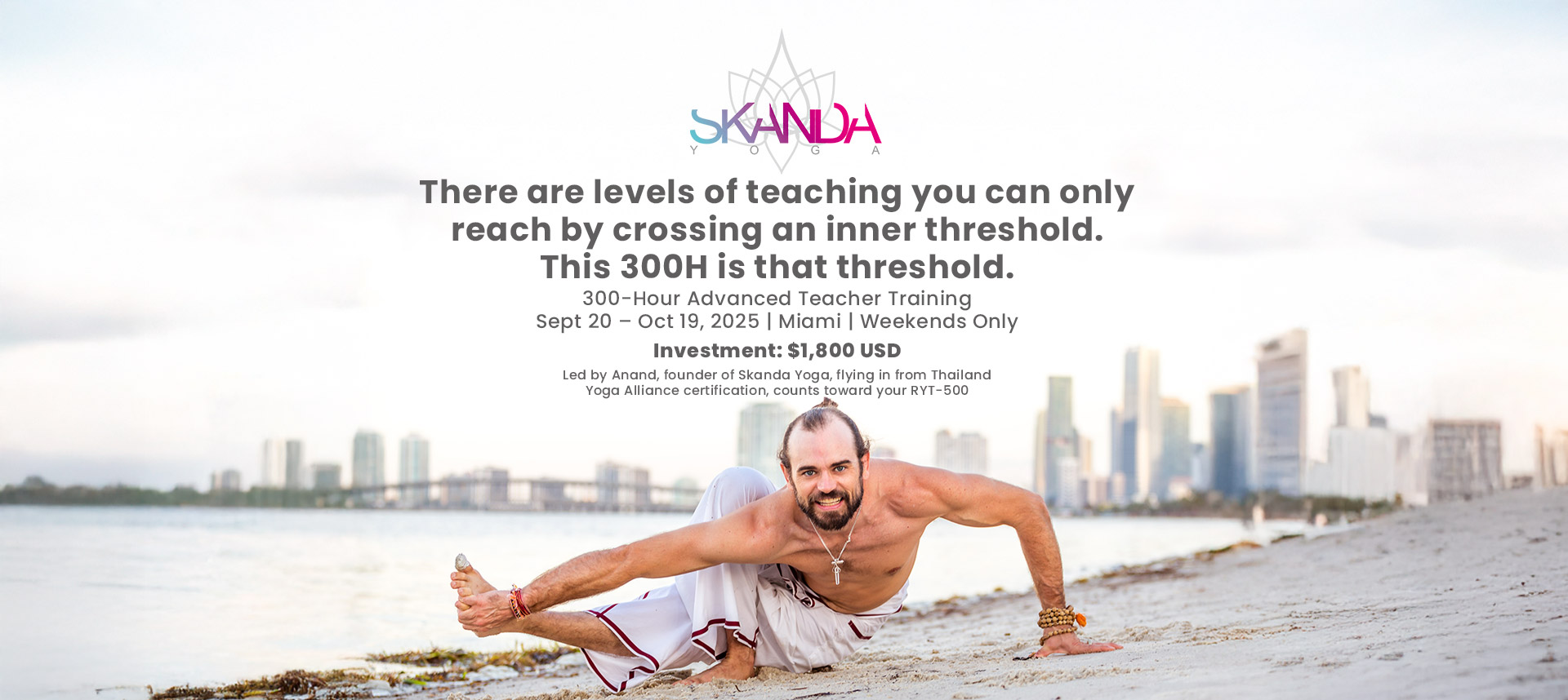 There are levels of teaching you can only reach by crossing an inner threshold. This 300H is that threshold.